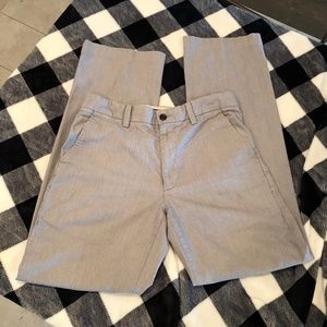 Banana Republic Blue and White Striped Pants 32/34